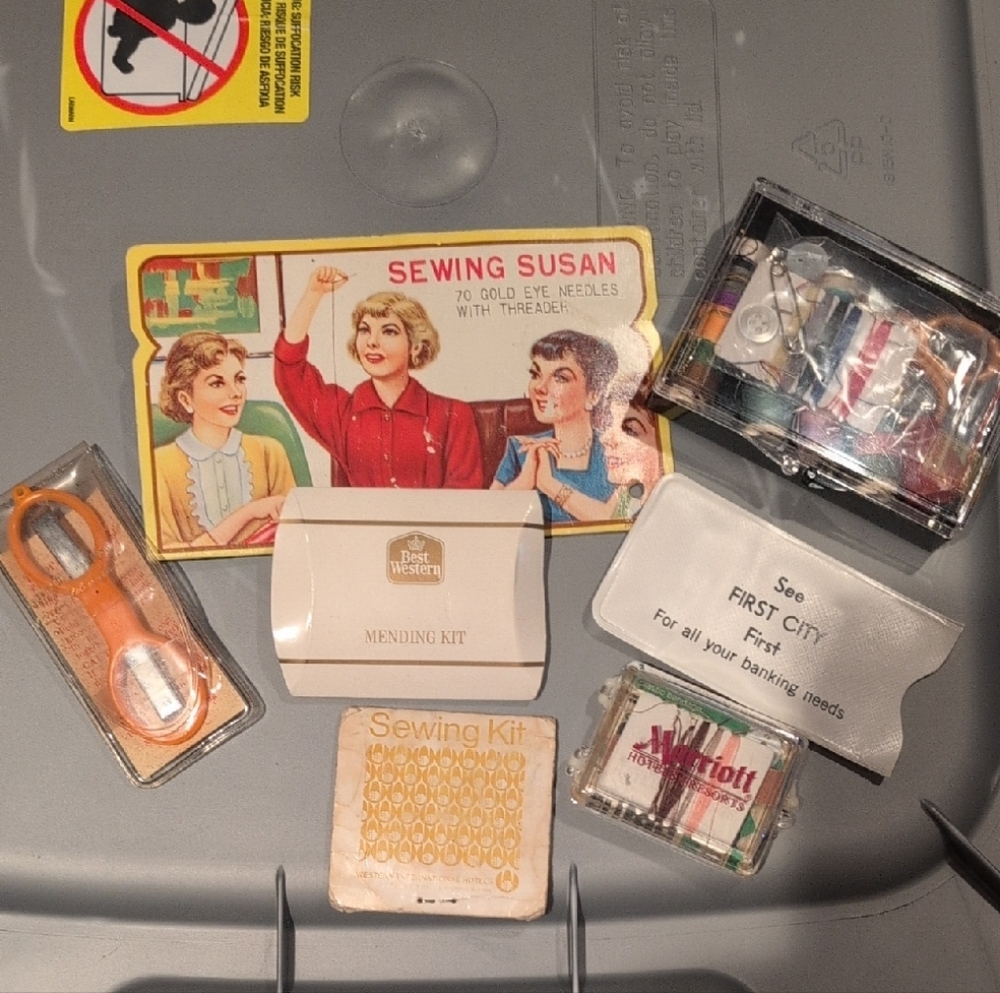 Vintage Sewing Kit Collection